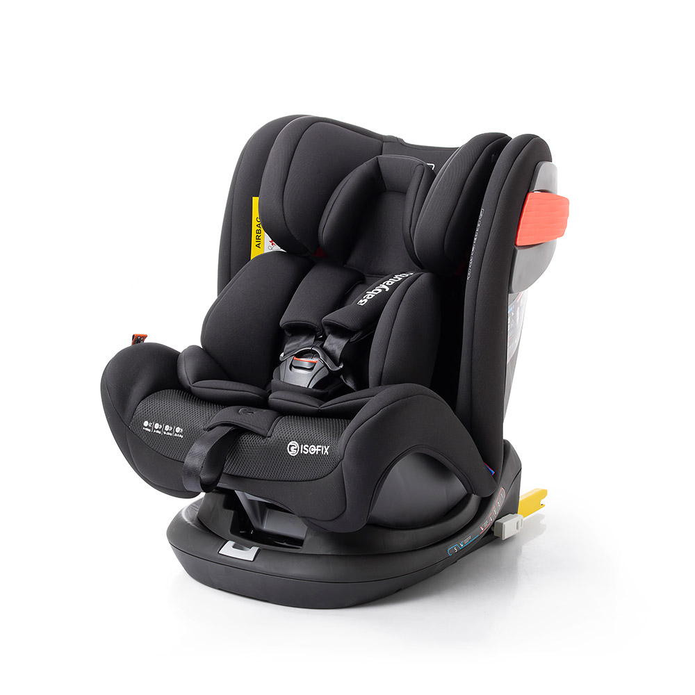 Silla de coche isofix SEATY 360° grupo 0+/1/2/3 (0-36kg), evolutiva y de  gran confort - Safety Baby